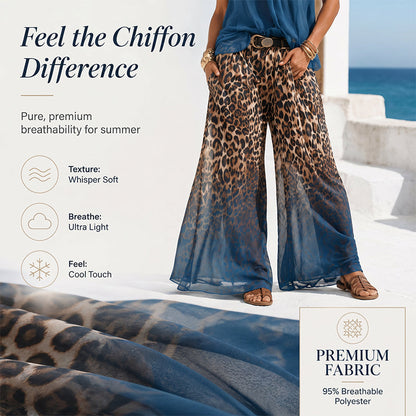 👗Women’s Halter Sleeveless Top & Leopard Pants Set-Leg Pants Set – Bold, Chic & Effortless Summer Outfit🔥