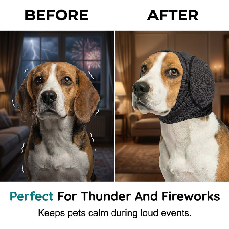 🐶Pet Noise Cancelling Earmuffs– Reduce Anxiety During Thunder & Fireworks✨