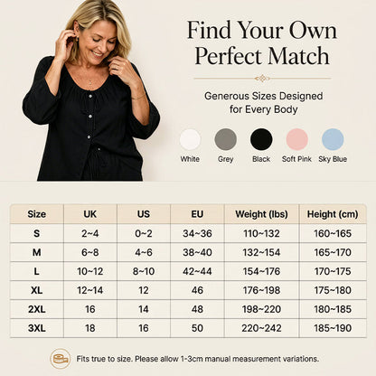 👗Women’s Button-Down Drawstring Top & Wide-Leg Trouser Set – Effortless Everyday Chic✨