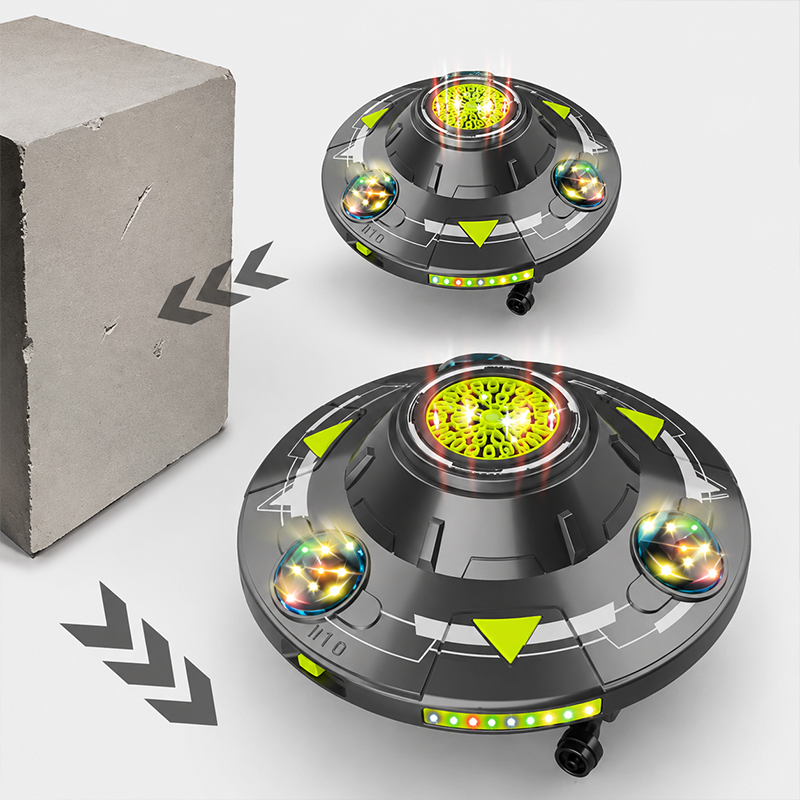 📢📢50% OFF !! ⏰Smart Rotating UFO Bubble Machine – Magical Outdoor Fun For Kids✨