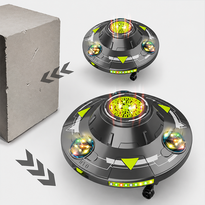 📢📢50% OFF !! ⏰Smart Rotating UFO Bubble Machine – Magical Outdoor Fun For Kids✨