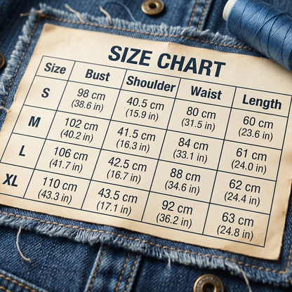 👕Damen-Mesh-Patchwork-Jeans-Top – Elegantes tailliertes schickes Top✨