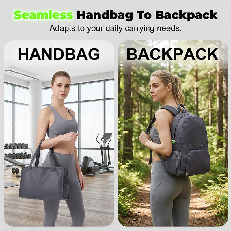 💼Foldable Convertible Backpack Tote 3-in-1 Travel Bag - Travel Made Simple✨