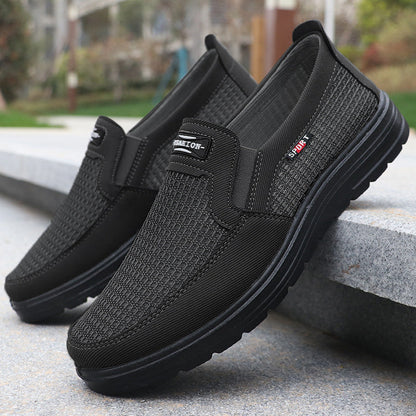 👟Men’s Breathable Slip-On Casual Shoes – Lightweight Everyday Comfort Sneakers ✨
