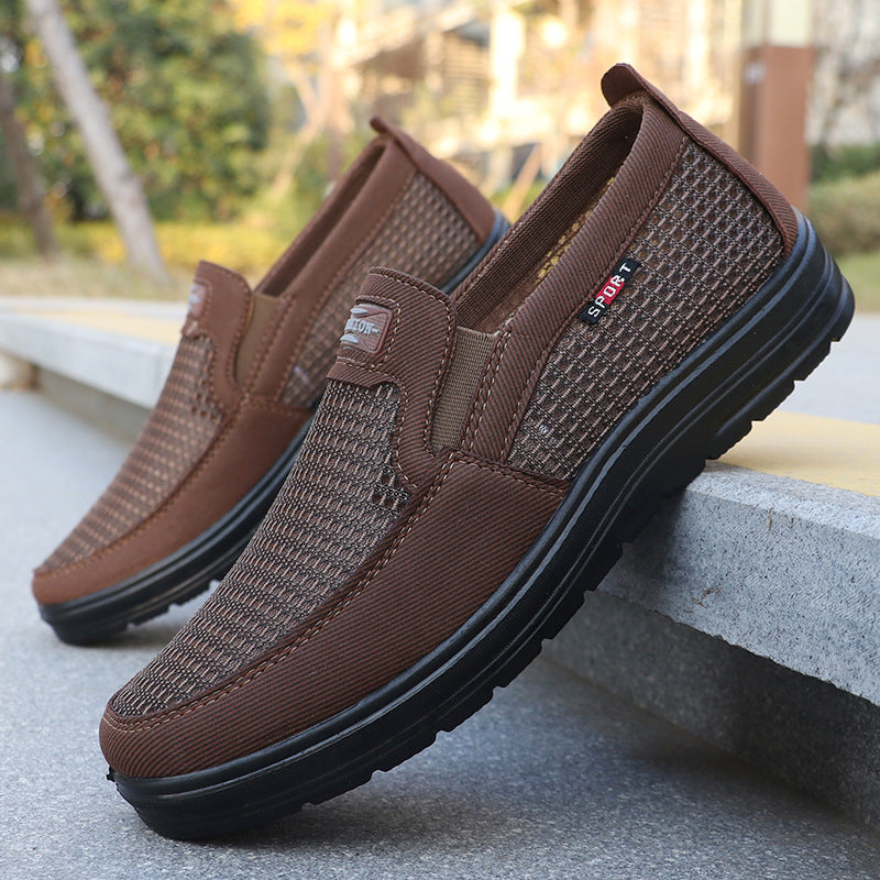 👟Men’s Breathable Slip-On Casual Shoes – Lightweight Everyday Comfort Sneakers ✨