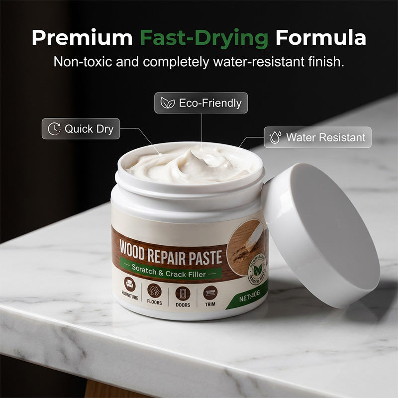 🥳2026 HOT SALE🥳💞50K+ SOLD!🛡️🪑 50% OFF! Furniture & Floor Repair Paste – Works on tables, cabinets & wooden floors. Covers scuffs & peeling. No more ugly scratches! 🏠✅