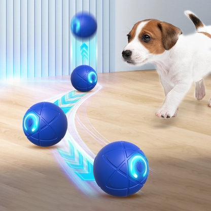 🐾 AUTO-BOUNCING SMART PET BALL WITH REMOTE CONTROL— 3 Interactive Modes | Chew-Resistant E-TPU | USB-C Rechargeable 🎾