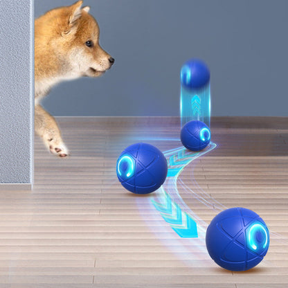 🐾 AUTO-BOUNCING SMART PET BALL WITH REMOTE CONTROL— 3 Interactive Modes | Chew-Resistant E-TPU | USB-C Rechargeable 🎾