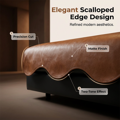 🛋️Waterproof Faux Leather Sofa Seat Cover – Anti-Scratch Non-Slip Couch Guard ✨