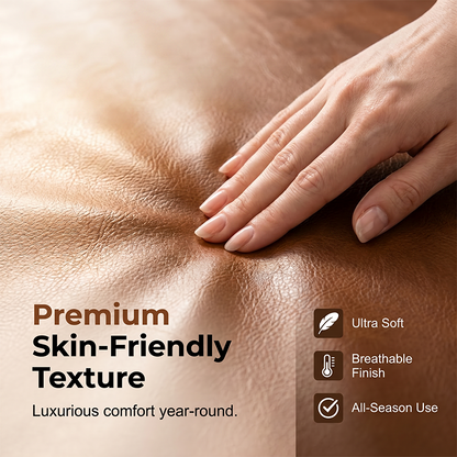 🛋️Waterproof Faux Leather Sofa Seat Cover – Anti-Scratch Non-Slip Couch Guard ✨