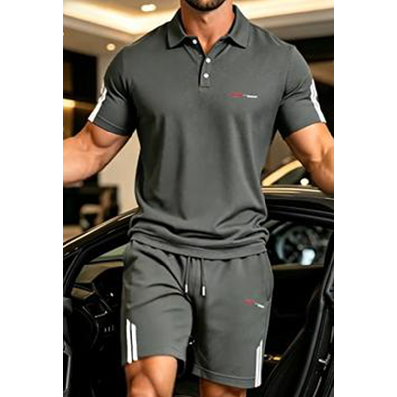 🏆LAST DAY SALE 50% OFF🔥Men's Casual Short-Sleeve Shorts Set