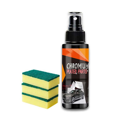 🚗Car Metal Chrome Polish & Cleaner – Rust Remover For Cars, Trim & Household Shine Restorer ✨