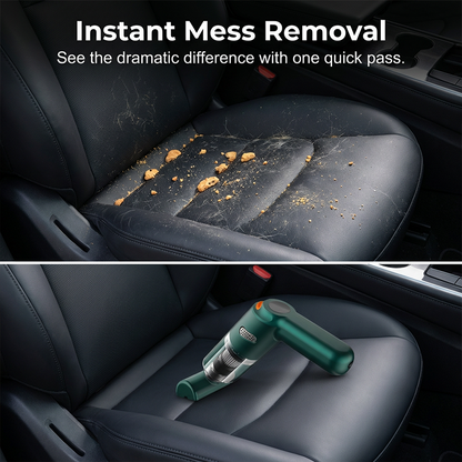 📢📢50% OFF !! ⏰ Cordless Car Vacuum – 10000Pa Suction & 4000mAh Battery 🚗