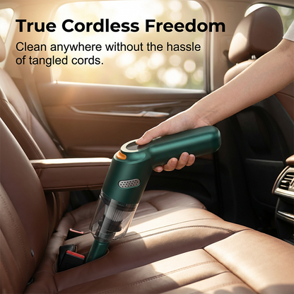 📢📢50% OFF !! ⏰ Cordless Car Vacuum – 10000Pa Suction & 4000mAh Battery 🚗