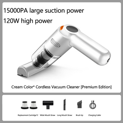📢📢50% OFF !! ⏰ Cordless Car Vacuum – 10000Pa Suction & 4000mAh Battery 🚗