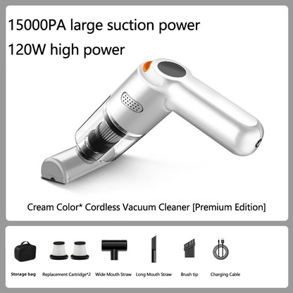 📢📢50% OFF !! ⏰ Cordless Car Vacuum – 10000Pa Suction & 4000mAh Battery 🚗