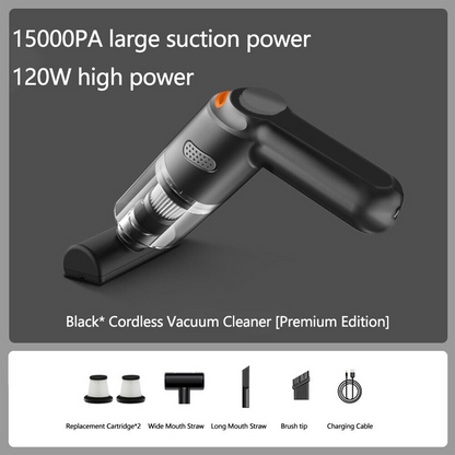 📢📢50% OFF !! ⏰ Cordless Car Vacuum – 10000Pa Suction & 4000mAh Battery 🚗