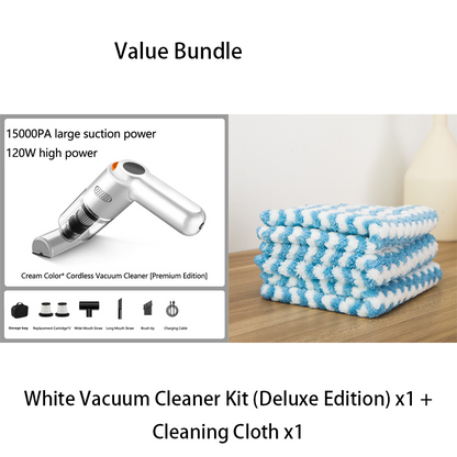 📢📢50% OFF !! ⏰ Cordless Car Vacuum – 10000Pa Suction & 4000mAh Battery 🚗