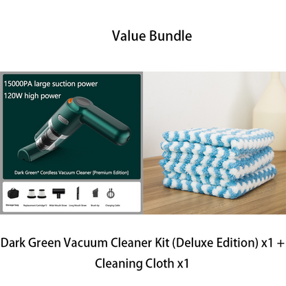 📢📢50% OFF !! ⏰ Cordless Car Vacuum – 10000Pa Suction & 4000mAh Battery 🚗