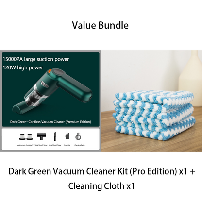 📢📢50% OFF !! ⏰ Cordless Car Vacuum – 10000Pa Suction & 4000mAh Battery 🚗