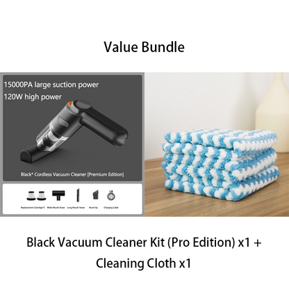 📢📢50% OFF !! ⏰ Cordless Car Vacuum – 10000Pa Suction & 4000mAh Battery 🚗