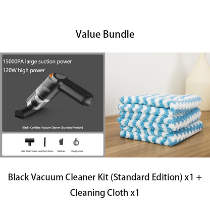 📢📢50% OFF !! ⏰ Cordless Car Vacuum – 10000Pa Suction & 4000mAh Battery 🚗