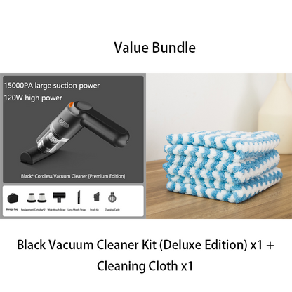📢📢50% OFF !! ⏰ Cordless Car Vacuum – 10000Pa Suction & 4000mAh Battery 🚗