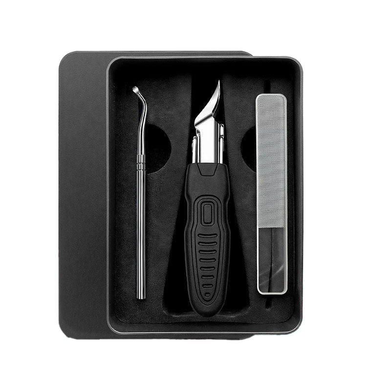 ✂️Professionelles 3-in-1 Pediküre-Scherenset – Präzisions-Nagelwerkzeug aus Edelstahl ✨