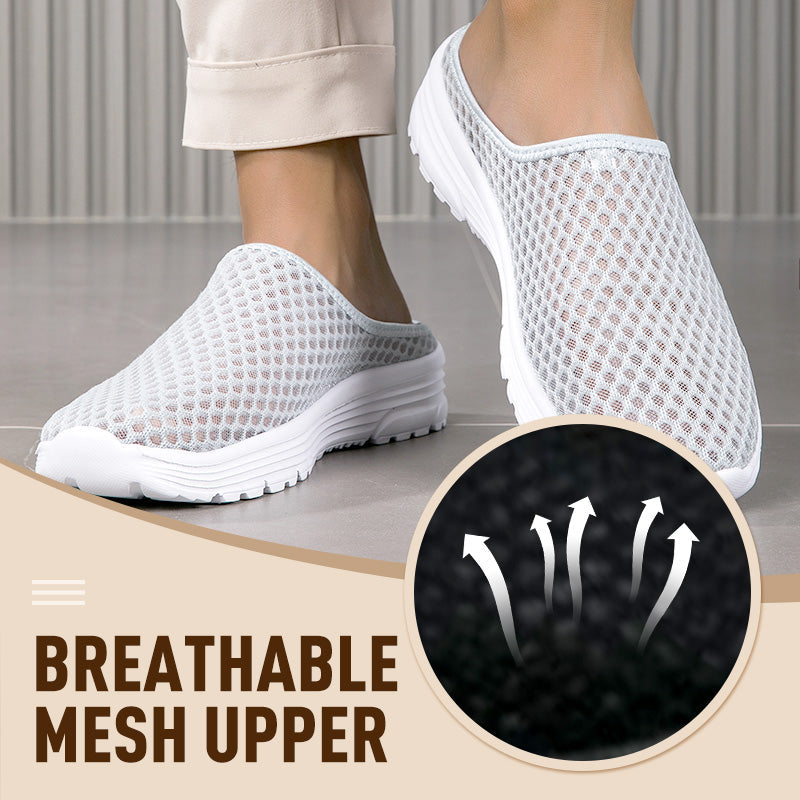 👟☁️Casual Comfort Breathable Mesh Slippers – 50% OFF! Lightweight, airy, slip-on style – indoor & outdoor comfort. 🔥☀️