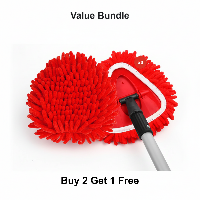 🧹🧼 Chenille Spin Mop Head Replacement – Ultra-Absorbent Microfiber Refill Pads | Wet & Dry Use | Machine Washable | Fits Most Spin Mops ✨