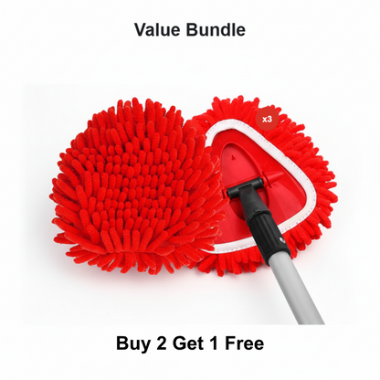 🧹🧼 Chenille Spin Mop Head Replacement – Ultra-Absorbent Microfiber Refill Pads | Wet & Dry Use | Machine Washable | Fits Most Spin Mops ✨
