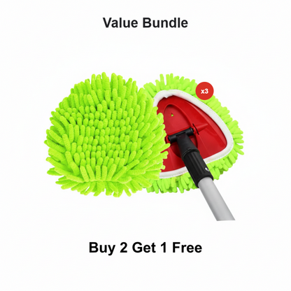 🧹🧼 Chenille Spin Mop Head Replacement – Ultra-Absorbent Microfiber Refill Pads | Wet & Dry Use | Machine Washable | Fits Most Spin Mops ✨