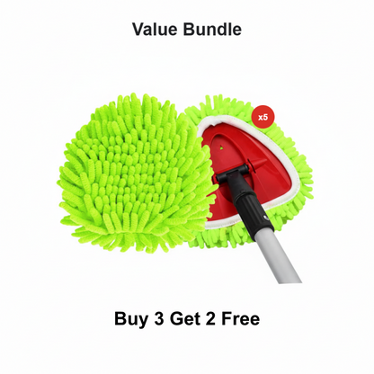 🧹🧼 Chenille Spin Mop Head Replacement – Ultra-Absorbent Microfiber Refill Pads | Wet & Dry Use | Machine Washable | Fits Most Spin Mops ✨