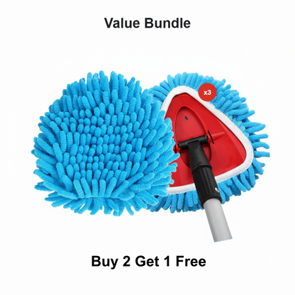 🧹🧼 Chenille Spin Mop Head Replacement – Ultra-Absorbent Microfiber Refill Pads | Wet & Dry Use | Machine Washable | Fits Most Spin Mops ✨