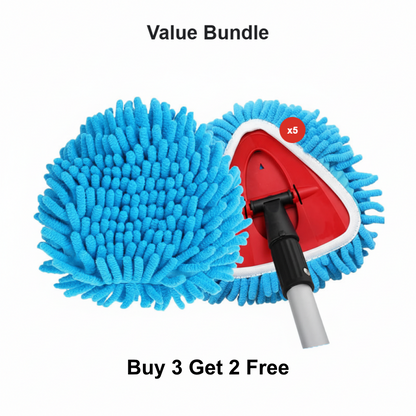 🧹🧼 Chenille Spin Mop Head Replacement – Ultra-Absorbent Microfiber Refill Pads | Wet & Dry Use | Machine Washable | Fits Most Spin Mops ✨