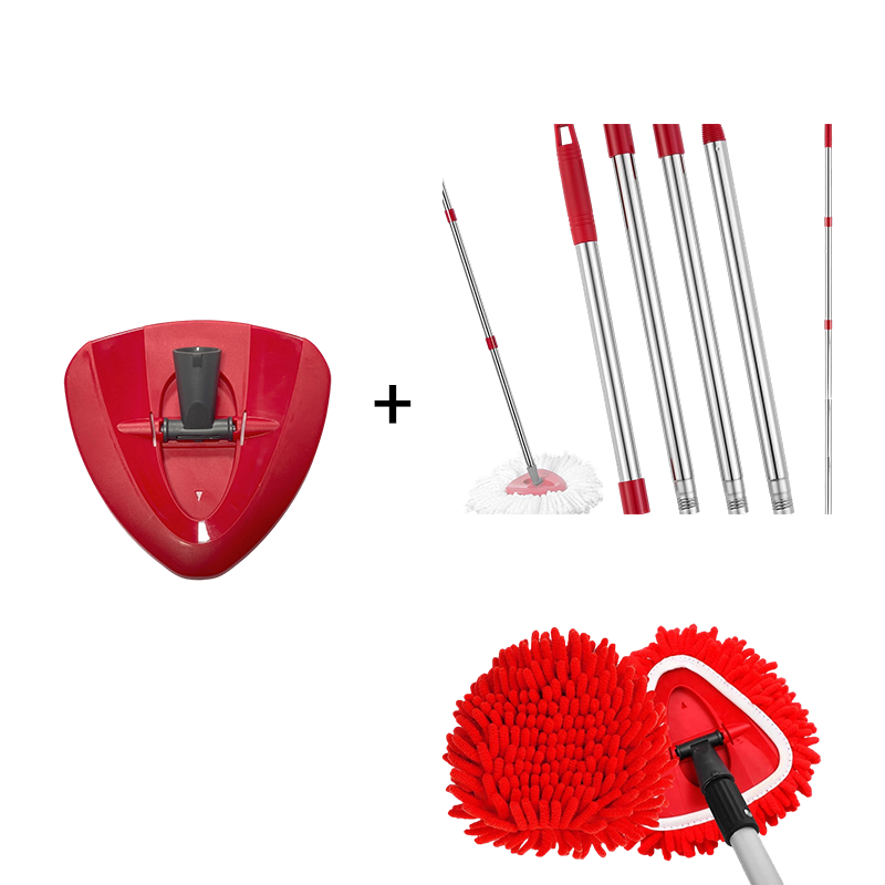 🧹🧼 Chenille Spin Mop Head Replacement – Ultra-Absorbent Microfiber Refill Pads | Wet & Dry Use | Machine Washable | Fits Most Spin Mops ✨
