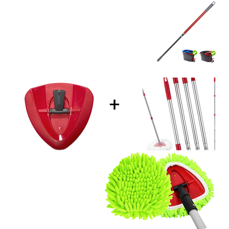 🧹🧼 Chenille Spin Mop Head Replacement – Ultra-Absorbent Microfiber Refill Pads | Wet & Dry Use | Machine Washable | Fits Most Spin Mops ✨
