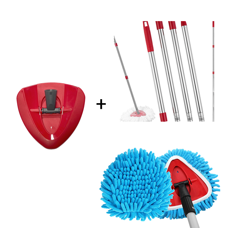 🧹🧼 Chenille Spin Mop Head Replacement – Ultra-Absorbent Microfiber Refill Pads | Wet & Dry Use | Machine Washable | Fits Most Spin Mops ✨