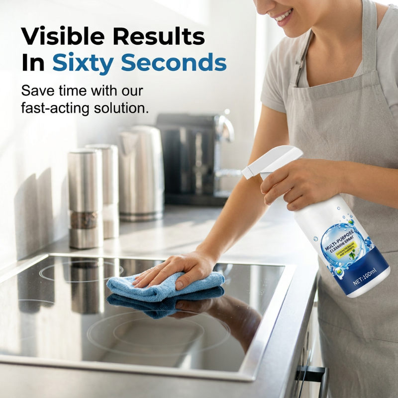🧼Fast Clean Multi Surface Spray– Fast-Acting Grease & Stain Remover✨
