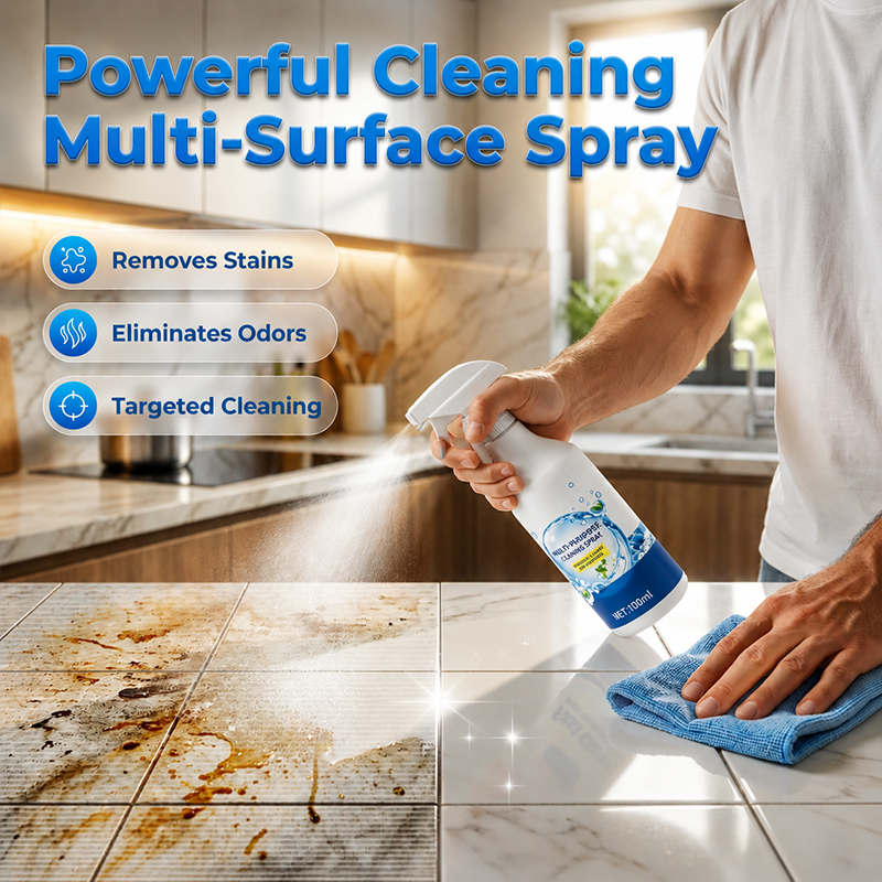 🧼Fast Clean Multi Surface Spray– Fast-Acting Grease & Stain Remover✨