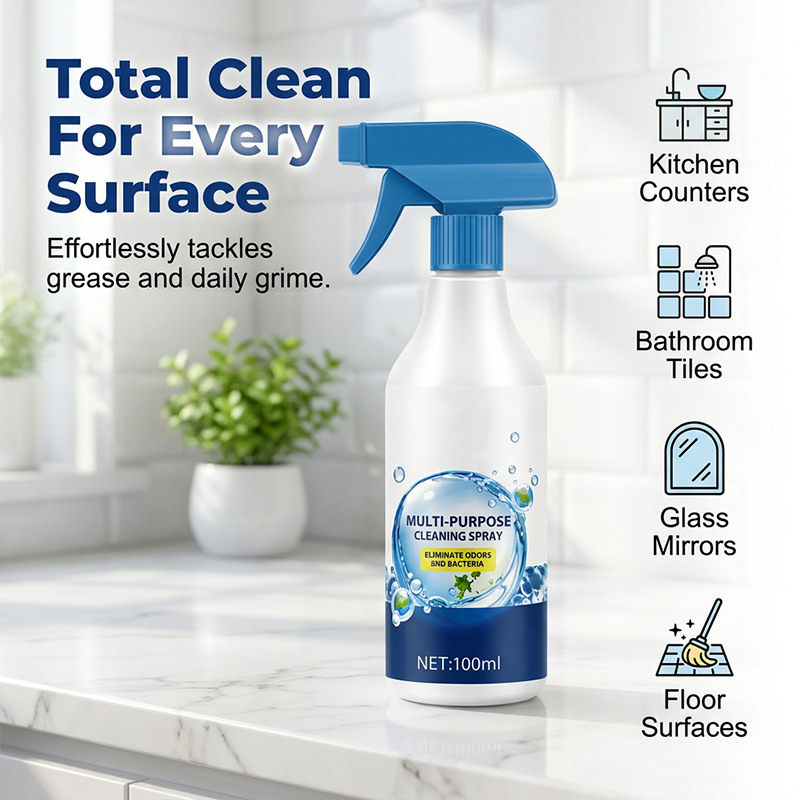 🧼Fast Clean Multi Surface Spray– Fast-Acting Grease & Stain Remover✨