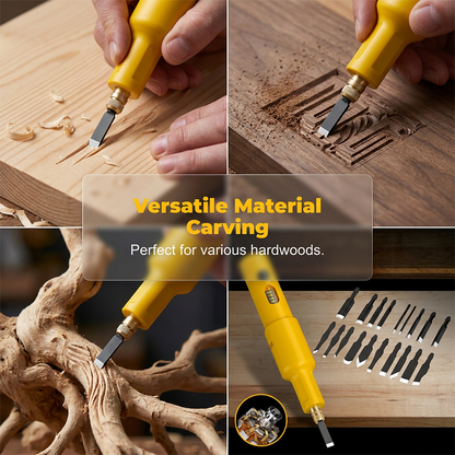 🔧50% RABATT!!!✨ All-in-One Elektrisches Schnitzwerkzeug-Set 50% RABATT! Präzise, leistungsstark, vielseitig – perfekt für Holz, Linoleum & DIY-Projekte. 🔥🎨