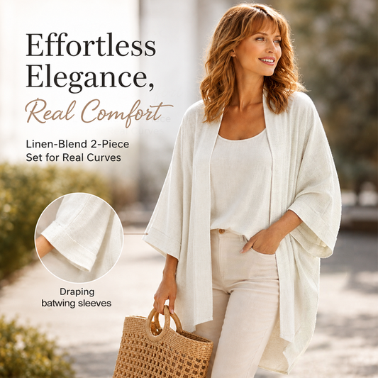 ☀️Women's Tank Top & Cardigan 2-Piece Set– Lightweight Layered Summer Outfit ✨