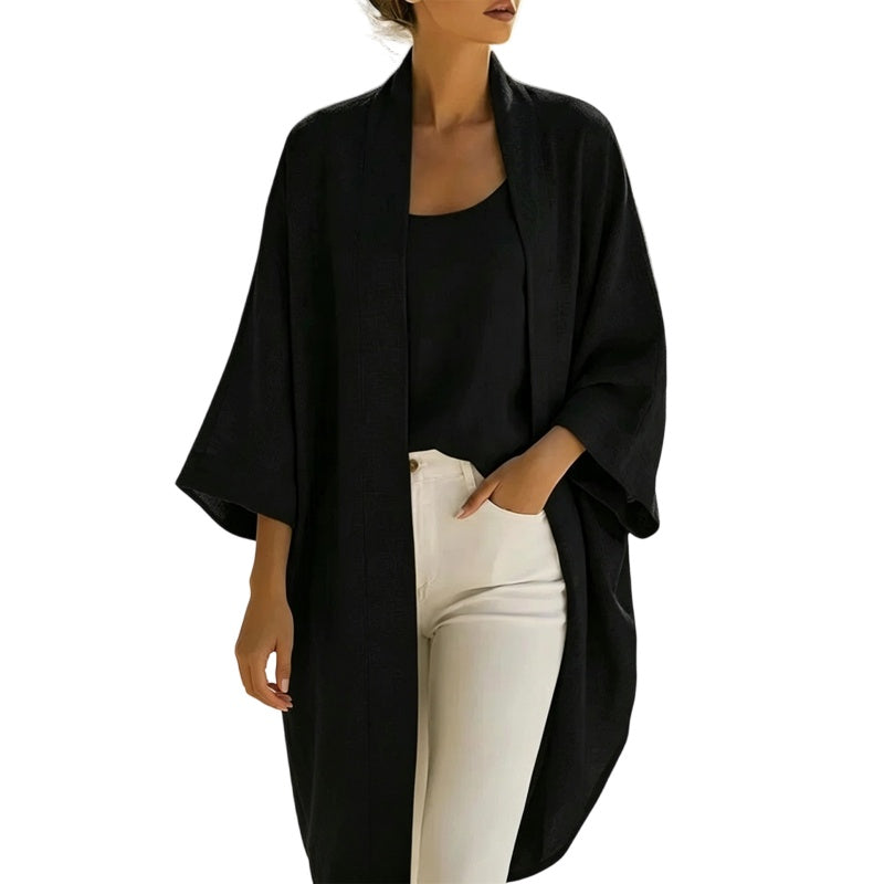 ☀️2-teiliges Damen-Set aus Tanktop und Cardigan – leichtes Sommer-Outfit zum Layering ✨