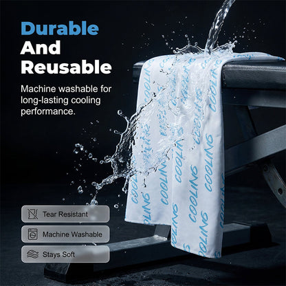 ⌛Buy 10 get 20 free-🔥Instant Cooling Sports Towel– Gym, Running & Outdoor Relief🔥❄️