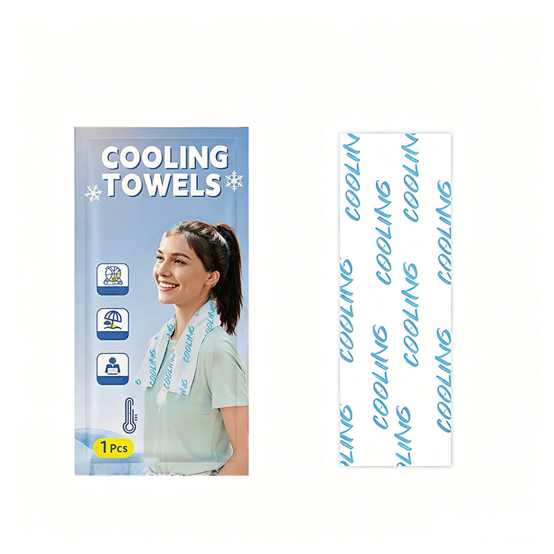 ⌛Buy 10 get 20 free-🔥Instant Cooling Sports Towel– Gym, Running & Outdoor Relief🔥❄️