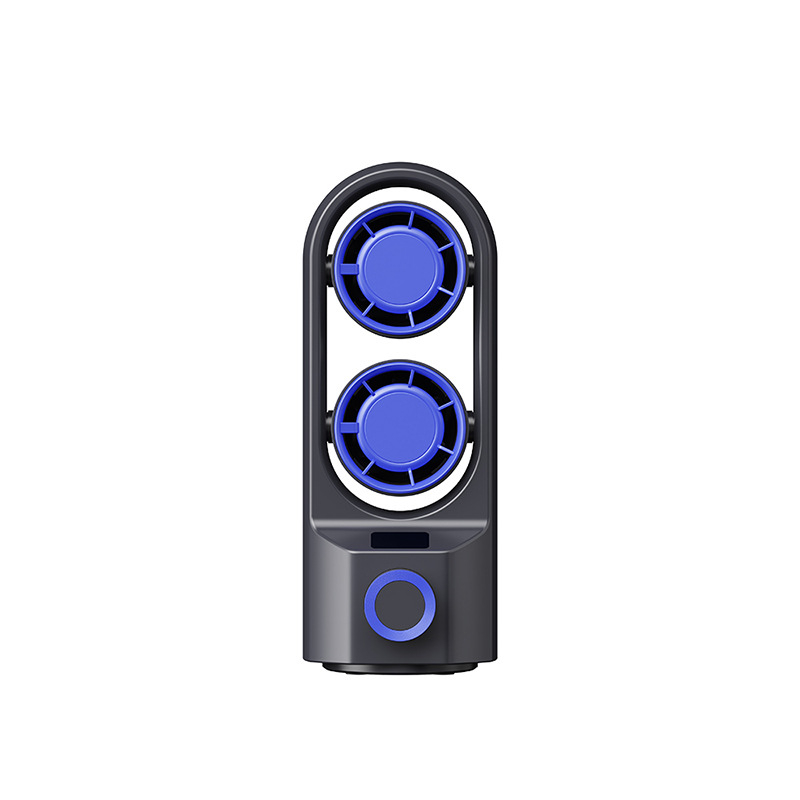 🌬️Dual-Head Desktop Tower Fan 100-Speed Stepless - Powerful Airflow for Home & Office❄️