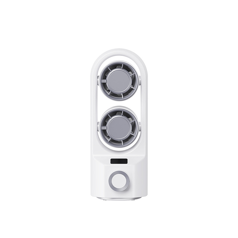 🌬️Dual-Head Desktop Tower Fan 100-Speed Stepless - Powerful Airflow for Home & Office❄️