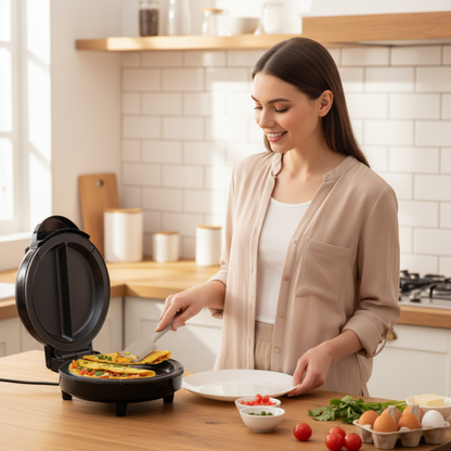 🍳 50% OFF NOW! 🔥 Multifunctional Electric Nonstick Breakfast Griddle – Nonstick surface, even heating & versatile cooking – Perfect for pancakes, eggs & full breakfasts 🥞