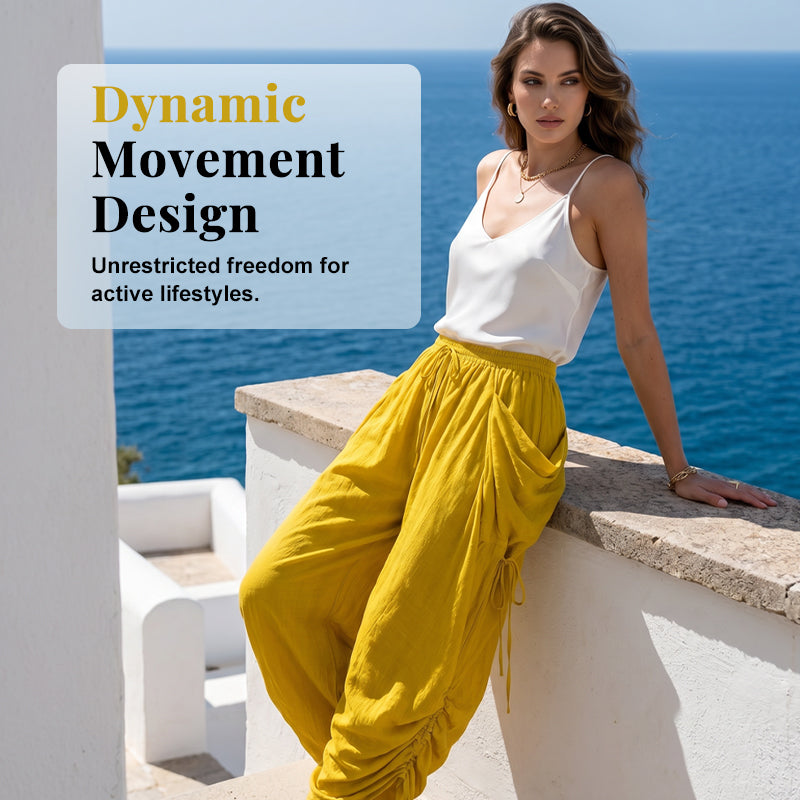 ⏰LIMITED-TIME 50% OFF! 👖Women's Loose-Fit Drawstring Lantern Pants
